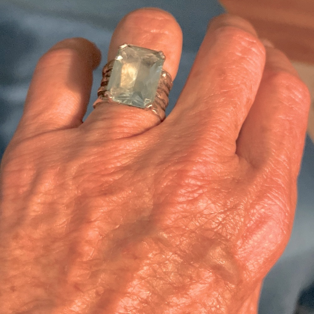 Silpada Sterling Silver Topaz Ring